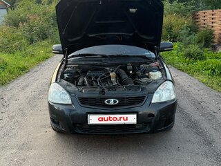 2009 Lada (ВАЗ) Priora I, чёрный, 220000 рублей, вид 4