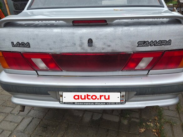 2007 Lada (ВАЗ) 2115, серебристый, 180000 рублей - вид 2