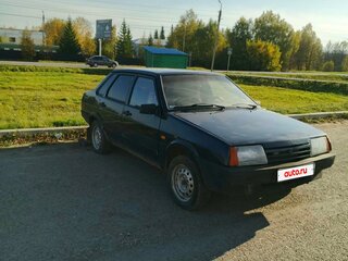 1997 Lada (ВАЗ) 21099, синий, 57000 рублей, вид 3