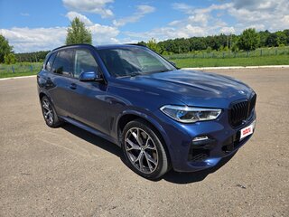 2020 BMW X5 30d IV (G05/G18), синий, 6100000 рублей, вид 3