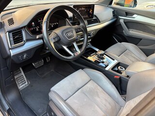 2021 Audi Q5 45 TFSI II (FY) Рестайлинг, серый, 4800000 рублей, вид 5