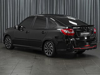 2024 Lada (ВАЗ) Granta Sportline I Рестайлинг, чёрный, 1130000 рублей, вид 2