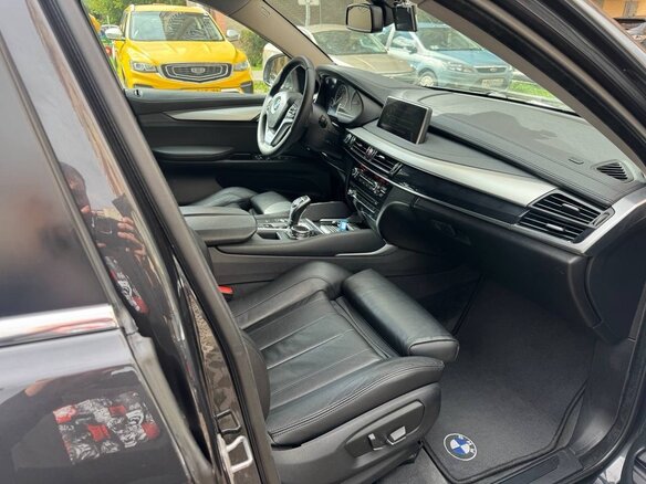 2016 BMW X6 30d II (F16), серый, 2600000 рублей - вид 6