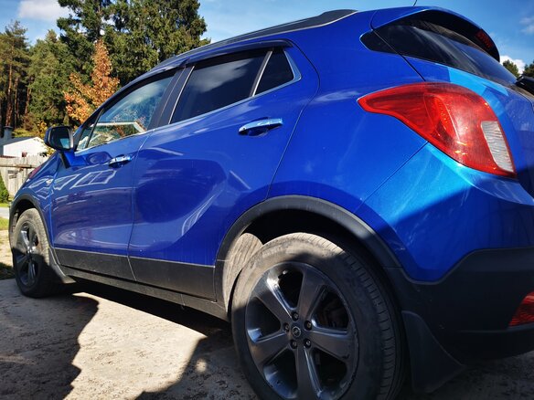 2013 Opel Mokka I, синий, 1200000 рублей - вид 5