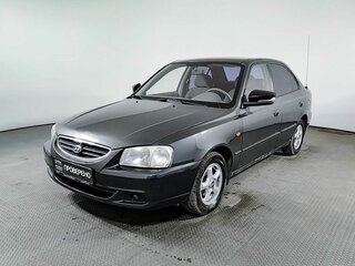 2009 Hyundai Accent ТагАЗ II, серый, 421000 рублей, вид 1
