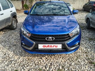2019 Lada (ВАЗ) Vesta I, синий, 1050000 рублей, вид 1