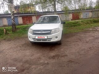 2012 Lada (ВАЗ) Granta I, белый, 270000 рублей, вид 1