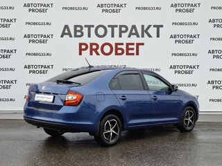 2019 Skoda Rapid I Рестайлинг, синий, 1249000 рублей, вид 5