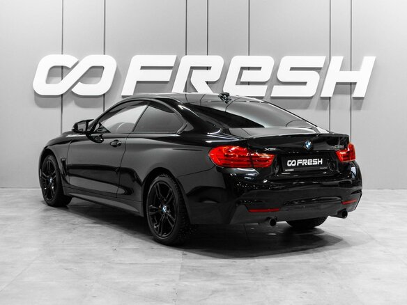 2015 BMW 4 серии 435i xDrive F32/F33/F36, чёрный, 2400000 рублей - вид 1