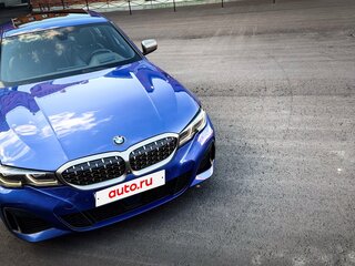 2021 BMW 3 серии M340i xDrive VII (G2x), синий, 5900000 рублей, вид 2