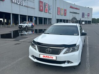 2013 Toyota Camry VII (XV50), белый, 1400000 рублей, вид 3