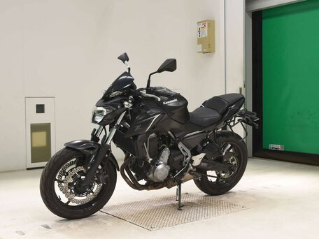 2017 Kawasaki Z 650, чёрный, 649000 рублей, вид 4