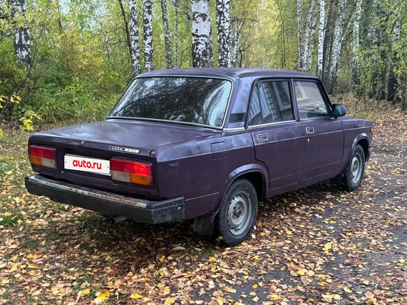 2004 Lada (ВАЗ) 2107, фиолетовый, 90000 рублей - вид 6