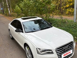 2010 Audi A8 III (D4), белый, 1700000 рублей, вид 4