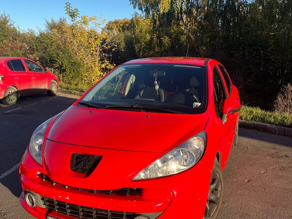 2007 Peugeot 207 I, красный, 270000 рублей - вид 4