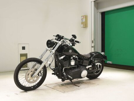 2014 Harley-Davidson Dyna Wide Glide, чёрный, 950000 рублей, вид 4