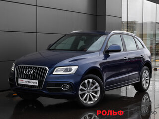 2015 Audi Q5 I (8R) Рестайлинг, синий, 1898000 рублей, вид 1
