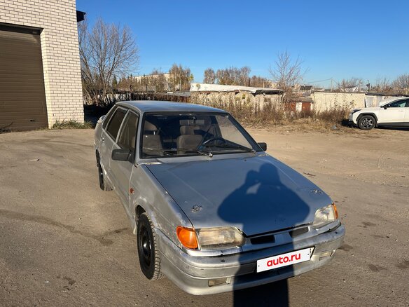 2005 Lada (ВАЗ) 2115, серебристый, 48000 рублей - вид 4
