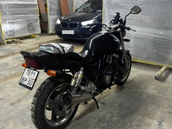 1992 Honda CB 400 Super Four, чёрный, 220000 рублей - вид 6