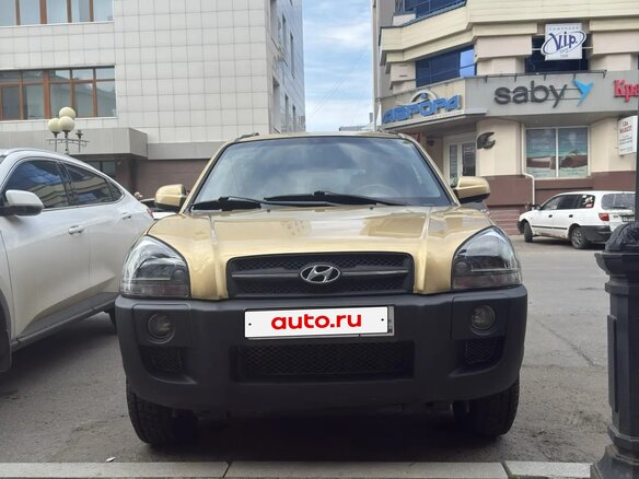 2005 Hyundai Tucson I, золотистый, 600000 рублей - вид 3