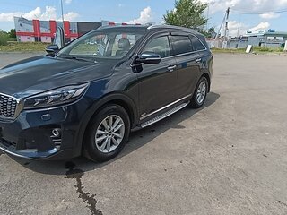 2018 Kia Sorento III Prime Рестайлинг, синий, 2500000 рублей, вид 4