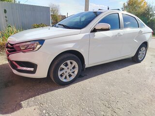 2023 Lada (ВАЗ) Vesta I Рестайлинг (NG), белый, 1250000 рублей, вид 1