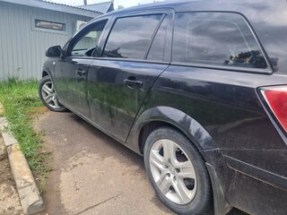 2009 Opel Astra H Рестайлинг, чёрный, 500000 рублей, вид 2