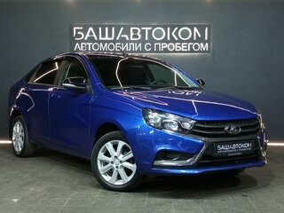 2021 Lada (ВАЗ) Vesta I, синий, 930000 рублей, вид 3