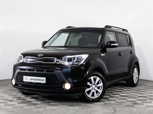 2015 Kia Soul II, чёрный