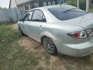 2006 Mazda 6 I (GG) Рестайлинг, серебристый, 90000 рублей, вид 3