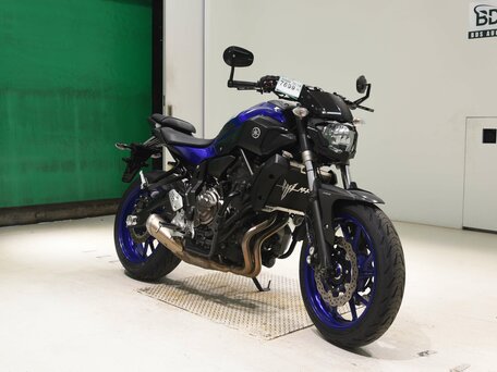 2017 Yamaha MT-07 (FZ-07), синий, 650000 рублей, вид 1