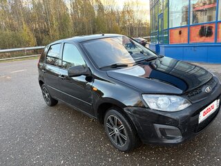 2013 Lada (ВАЗ) Kalina II, чёрный, 250000 рублей, вид 2
