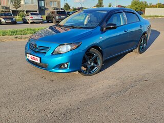 2008 Toyota Corolla AMT X (E140, E150), голубой, 875000 рублей, вид 1