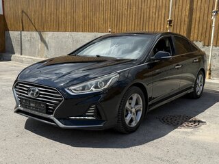 2018 Hyundai Sonata VII (LF) Рестайлинг, чёрный, 1600000 рублей, вид 3
