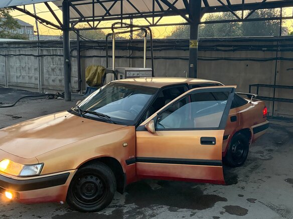 1996 Daewoo Espero, оранжевый, 165000 рублей - вид 4