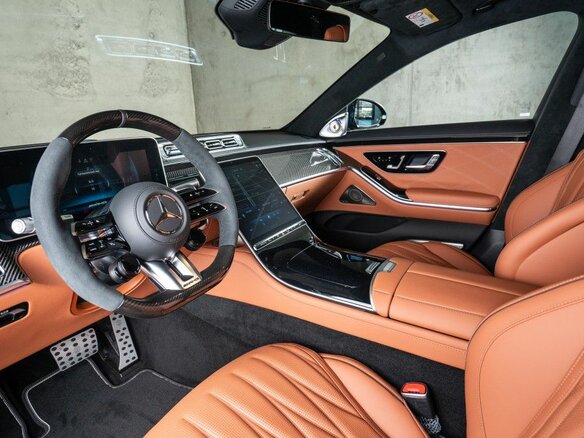 2024 Mercedes-Benz S-Класс AMG 63 e AMG Long IV (W223), чёрный, 43990000 рублей - вид 8