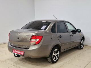 2014 Lada (ВАЗ) Granta I, коричневый, 288000 рублей, вид 4
