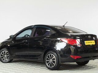 2015 Hyundai Solaris I Рестайлинг, чёрный, 1029000 рублей, вид 4