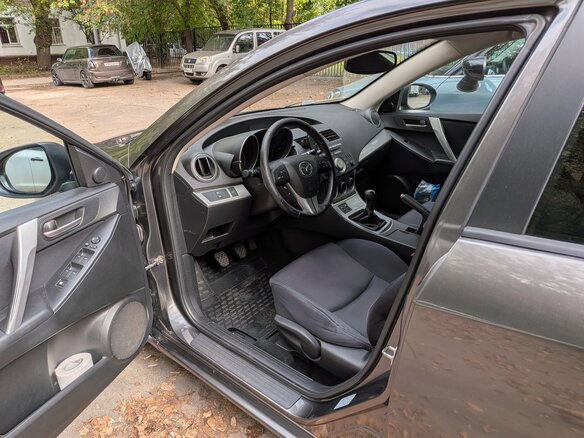 2009 Mazda 3 II (BL), серый, 820000 рублей - вид 5