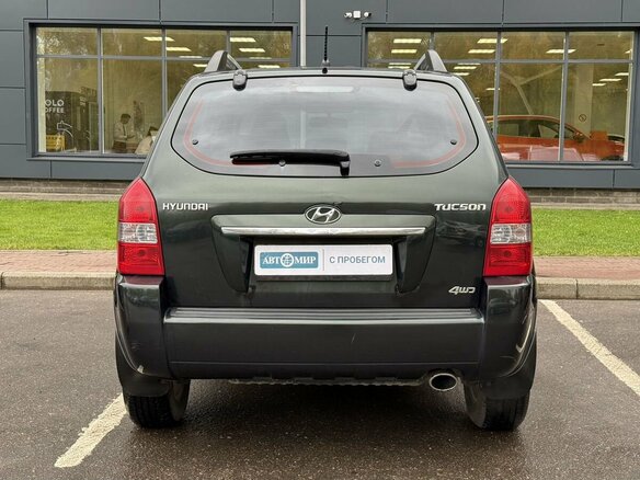 2008 Hyundai Tucson I, зелёный, 785000 рублей - вид 5