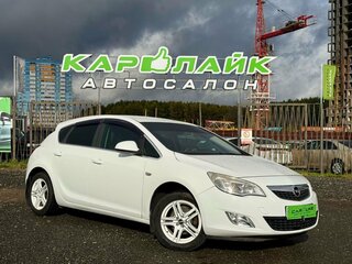 2012 Opel Astra J, белый, 619000 рублей, вид 1