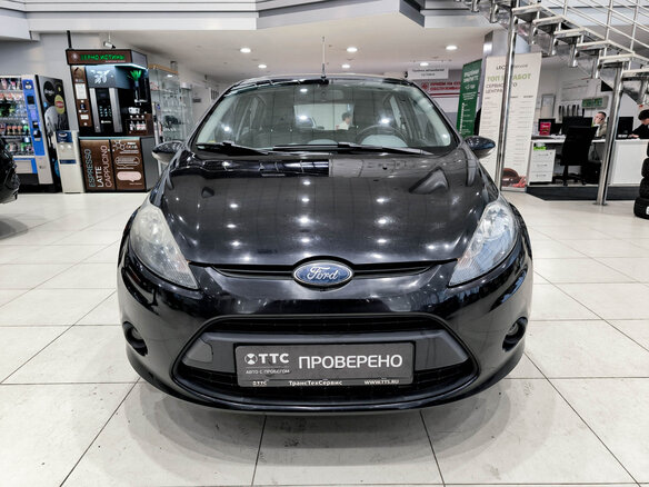 2008 Ford Fiesta Mk6, чёрный, 450000 рублей - вид 1
