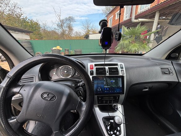 2007 Hyundai Tucson I, чёрный, 530000 рублей - вид 3