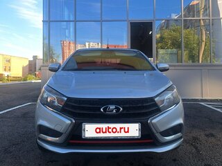 2018 Lada (ВАЗ) Vesta I, серебристый, 840000 рублей, вид 2