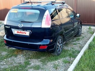 2008 Mazda 5 I (CR) Рестайлинг, синий, 650000 рублей, вид 2