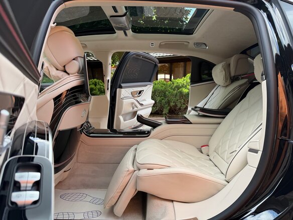 2026 Mercedes-Benz Maybach S-Класс 580 II (Z223) Рестайлинг, чёрный, 35000000 рублей - вид 21