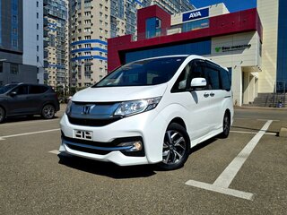 2015 Honda Stepwgn Spada V, белый, 1590000 рублей, вид 1