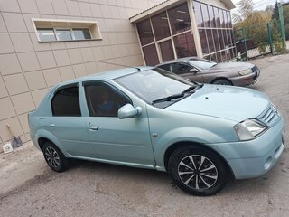 2007 Renault Logan I, зелёный, 250000 рублей, вид 1
