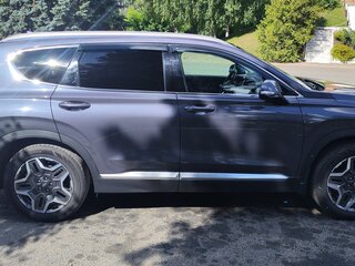 2022 Hyundai Santa Fe IV Рестайлинг, синий, 3830000 рублей, вид 4