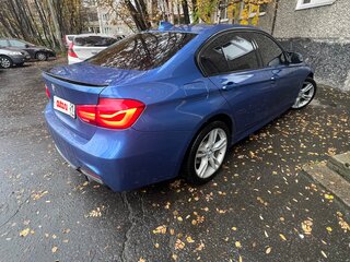 2015 BMW 3 серии 320i xDrive VI (F3x) Рестайлинг, синий, 1950000 рублей, вид 3